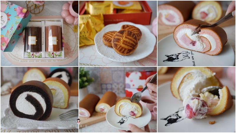 草莓控看過來！亞尼克冬季限定  草莓布丁生乳捲/鮮採草莓生乳捲 草莓系列禮品組合 年節送禮最大方！ @兔貝比的菲比尋嚐