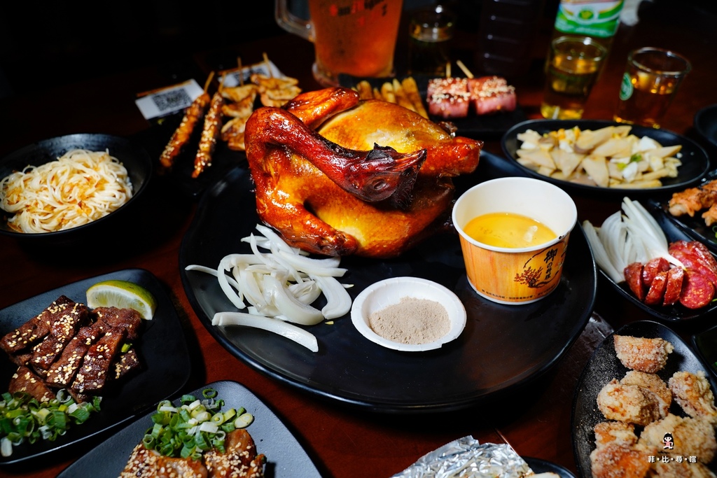 雞老闆桶仔雞長春店 壽星免費吃雞 還有串燒與生啤酒 通通吃起來！ @兔貝比的菲比尋嚐